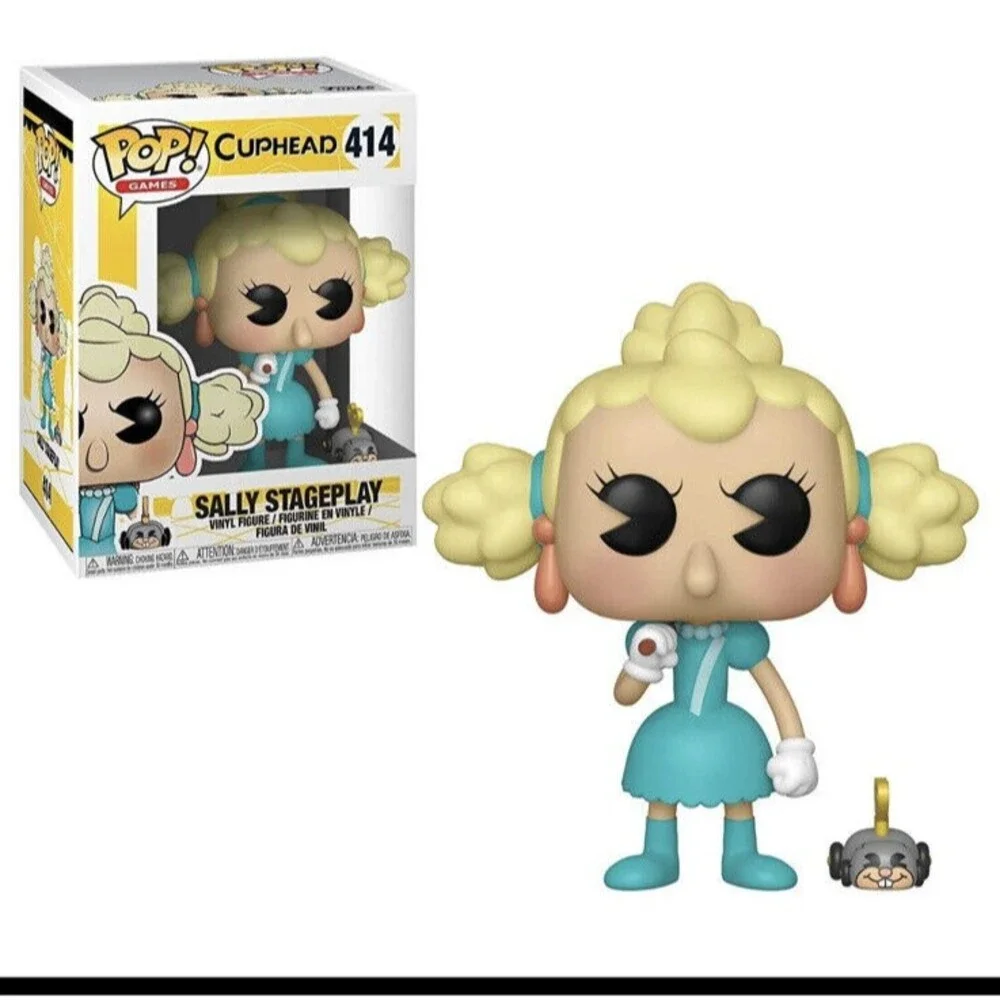 Funko Pop & Buddy Cuphead S2 Sally Stageplay #414 New